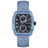 Guess Blue Stainless Steel Bracelet Watch