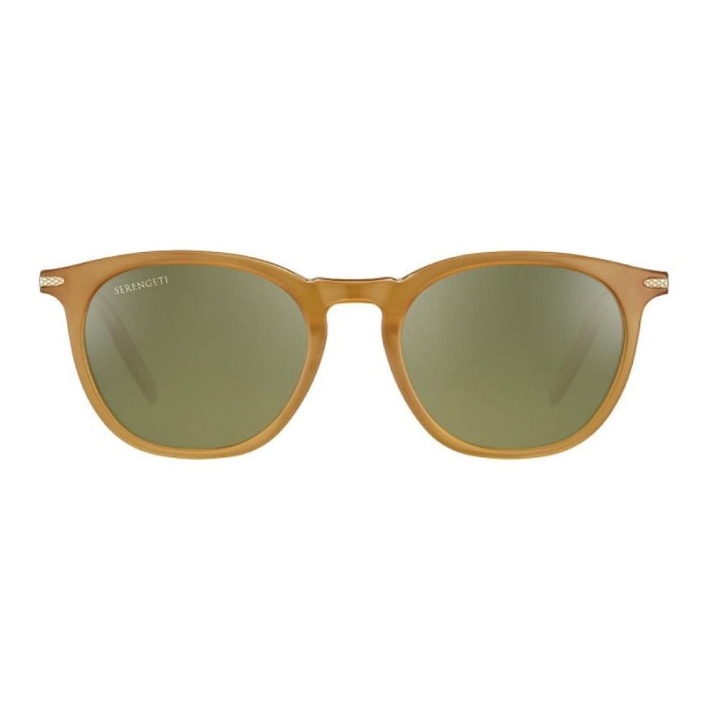 Serengeti Brown Resin Sunglasses