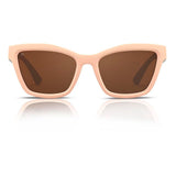 Serengeti White Plastic Sunglasses
