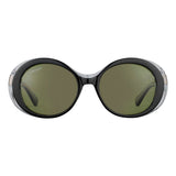Serengeti Black Plastic Sunglasses