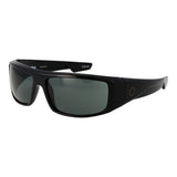 Spy Black Plastic Sunglasses
