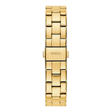 Guess Gold Stainless Steel Dress Watch