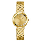 Guess Gold Stainless Steel Dress Watch