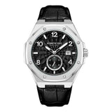 Kenneth Cole Black Leather Dress Watch