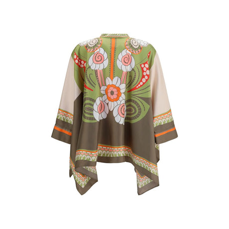 La Double J Multicolor Silk Pattern Shirt