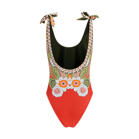 La Double J Multicolor Polyamide One-Piece Swimsuit