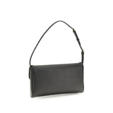 Valentino Garavani Brown Calf Leather Bos Taurus Shoulder Bag
