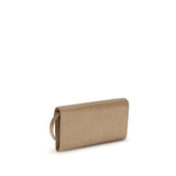 Miu Miu Beige Calf Leather Bos Taurus Clutch Bag