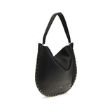 Isabel Marant Black Calf Leather Bos Taurus Shoulder Bag