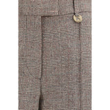 Burberry Beige Wool Oves Aries Dress Pants