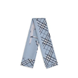 Burberry Blue Silk Scarf