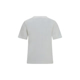 Burberry White Cotton T-Shirt