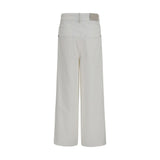 Brunello Cucinelli Beige Cotton Jeans Denim