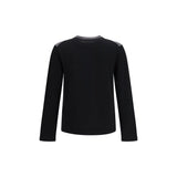 MM6 Black Wool Oves Aries Sweatshirt