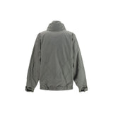 The Attico Gray Cotton Bomber