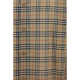 Burberry Beige Cotton Pattern Shirt
