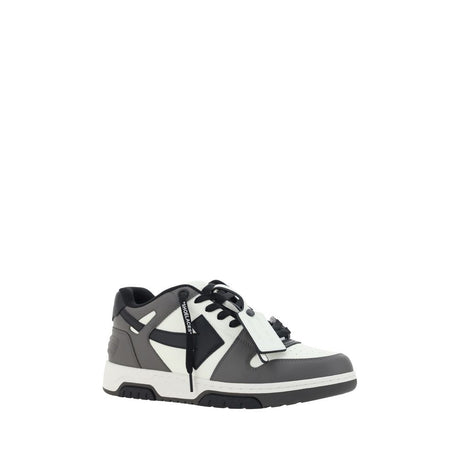 Off-White Multicolor Calf Leather Bos Taurus Athletic Sneakers
