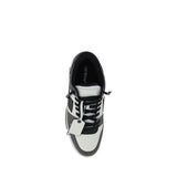 Off-White Multicolor Calf Leather Bos Taurus Athletic Sneakers
