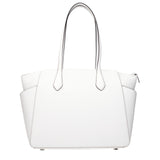 Michael Kors White Leather Shoulder Bag