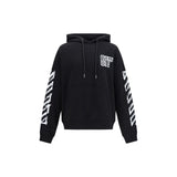 Off-White Black Cotton Sweatshirt