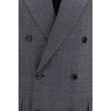 Lardini Gray Wool Oves Aries Blazer