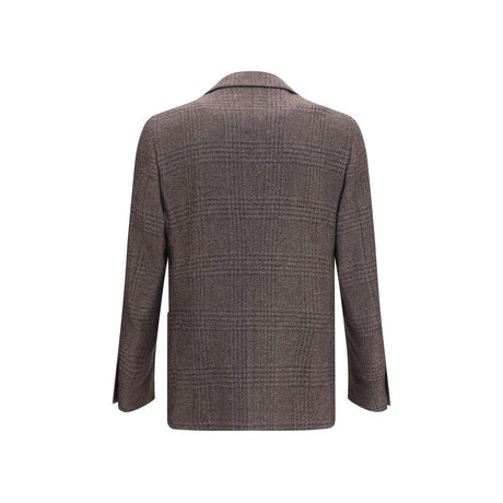 Lardini Brown Wool Oves Aries Blazer