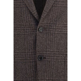 Lardini Brown Wool Oves Aries Blazer
