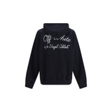 Off-White Black Cotton Sweatshirt