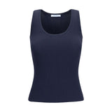 Max Mara Blue Viscose Tank Tops