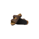 Birkenstock Brown Synthetic Flat Sandals