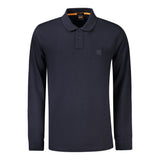Hugo Boss Blue Cotton Men's Polo