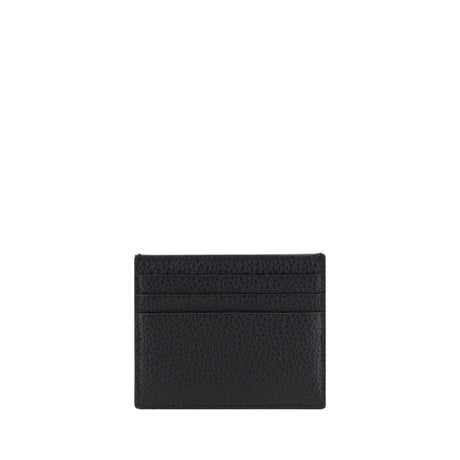 Prada Black Calf Leather Bos Taurus Wallet