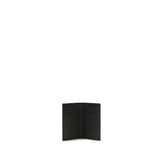 Prada Black Calf Leather Bos Taurus Wallet