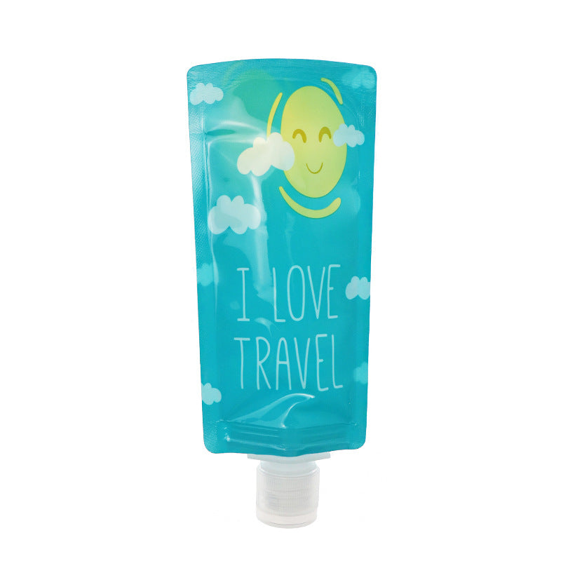 Portable Travel Toiletry Bottles and Storage Bags
