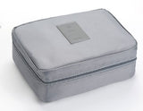 Pink Travel Pouch and Toiletry Organizer Bag Set