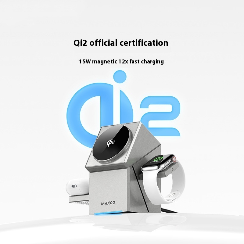 Qi2 3-in-1 Wireless Charging Station