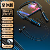 Wireless Neckband Bluetooth Headphones with Battery Display
