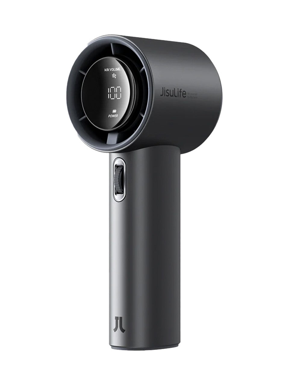 Jisulife Portable Personal Fan PRO 1S Black with Display & Powerful 15000 RPM Motor