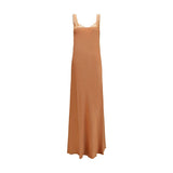 Forte_Forte Beige Acetate Long Dress