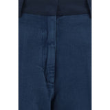Forte_Forte Blue Cotton Chino Pants