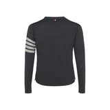Thom Browne Gray Wool Oves Aries Cardigan