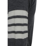 Thom Browne Gray Wool Oves Aries Cardigan