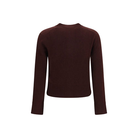 Maison Kitsuné Brown Wool Oves Aries Cardigan