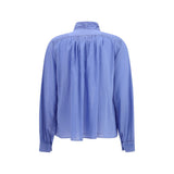 Forte_Forte Blue Cotton Blouse
