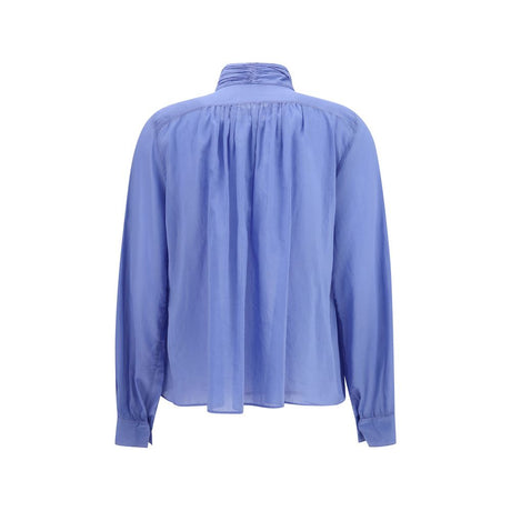 Forte_Forte Blue Cotton Blouse