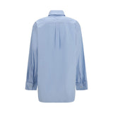 Prada Blue Cotton Shirt