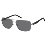 Polaroid Black Metal Sunglasses