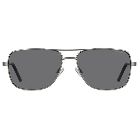 Polaroid Black Metal Sunglasses