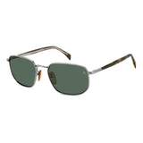 David Beckham Gray Metal Sunglasses