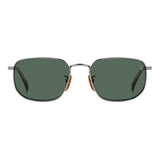 David Beckham Gray Metal Sunglasses